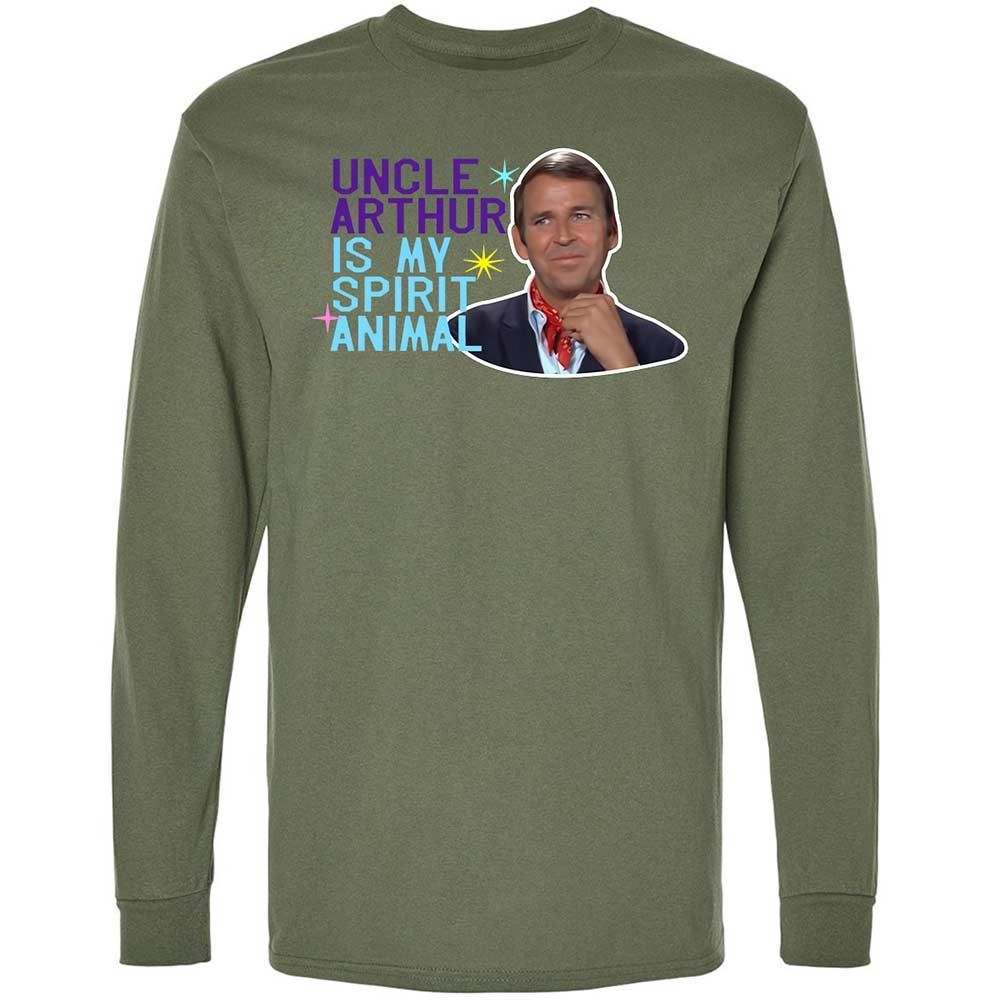 Long Sleeve T-Shirt - GGGB43RP - Military Green - 9