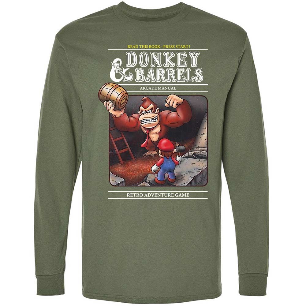 Long Sleeve T-Shirt - CQ2WCYV3 - Military Green - 9