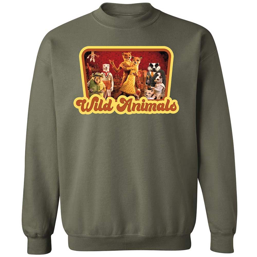 Wild Animals - Military Green - 9