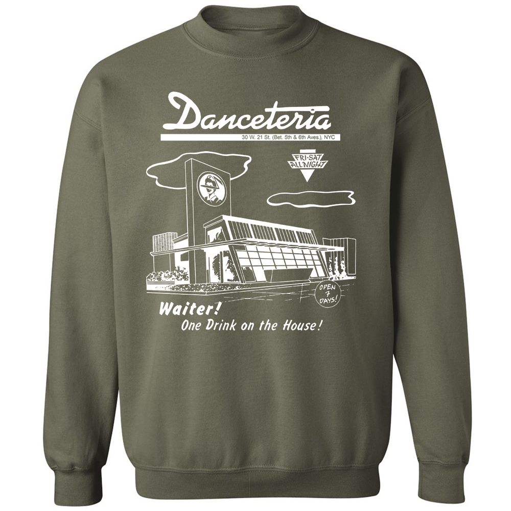Classic Unisex Sweatshirt - TRT95XLV - Military Green - 9