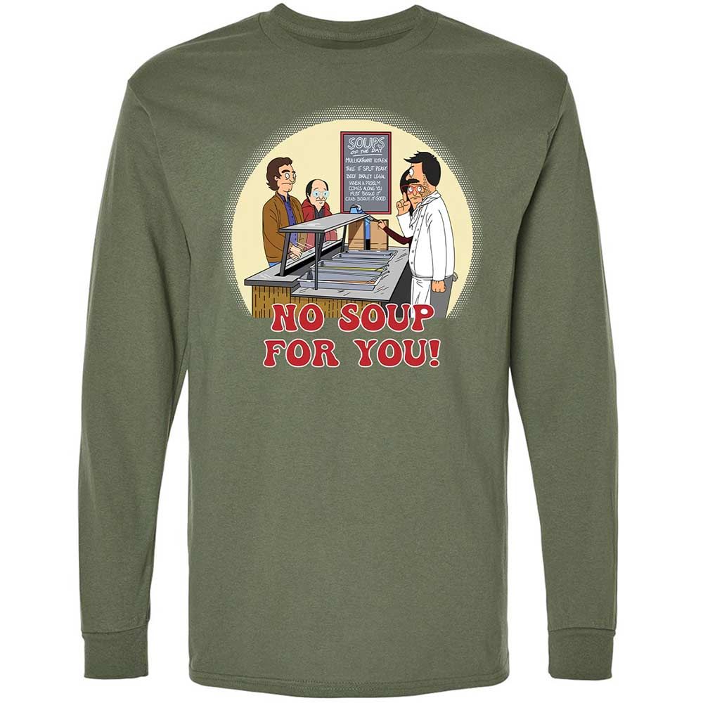 Long Sleeve T-Shirt - 6E469QGG - Military Green - 9