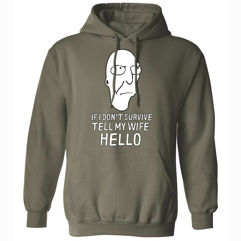 Classic Unisex Hoodie - W5TW3BPL - Military Green - 9