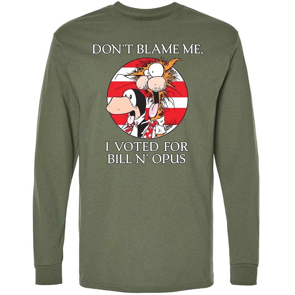 Don't Blame Me - Military Green - 9