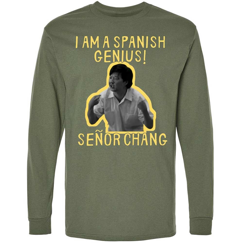 Long Sleeve T-Shirt - LMNG2NMS - Military Green - 9
