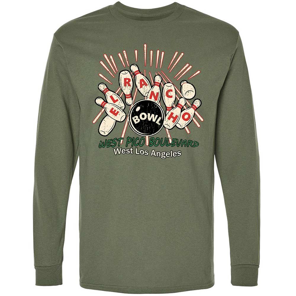 Long Sleeve T-Shirt - YR322WZV - Military Green - 9