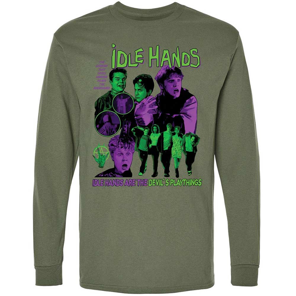 Idle hands are the Devil's playthings - Military Green - 9
