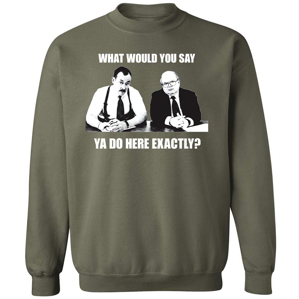 Classic Unisex Sweatshirt - QFY76S96 - Military Green - 9