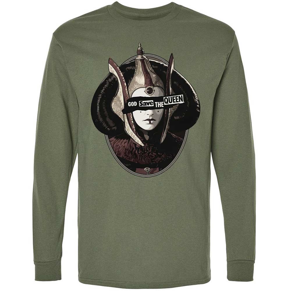 Long Sleeve T-Shirt - 4L4ZBKTF - Military Green - 9