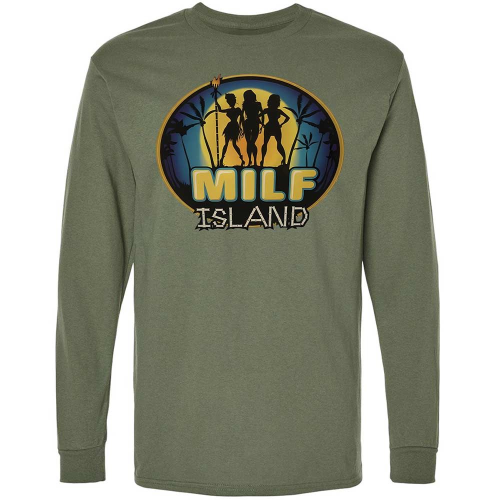 Long Sleeve T-Shirt - 13QCSXVT - Military Green - 9