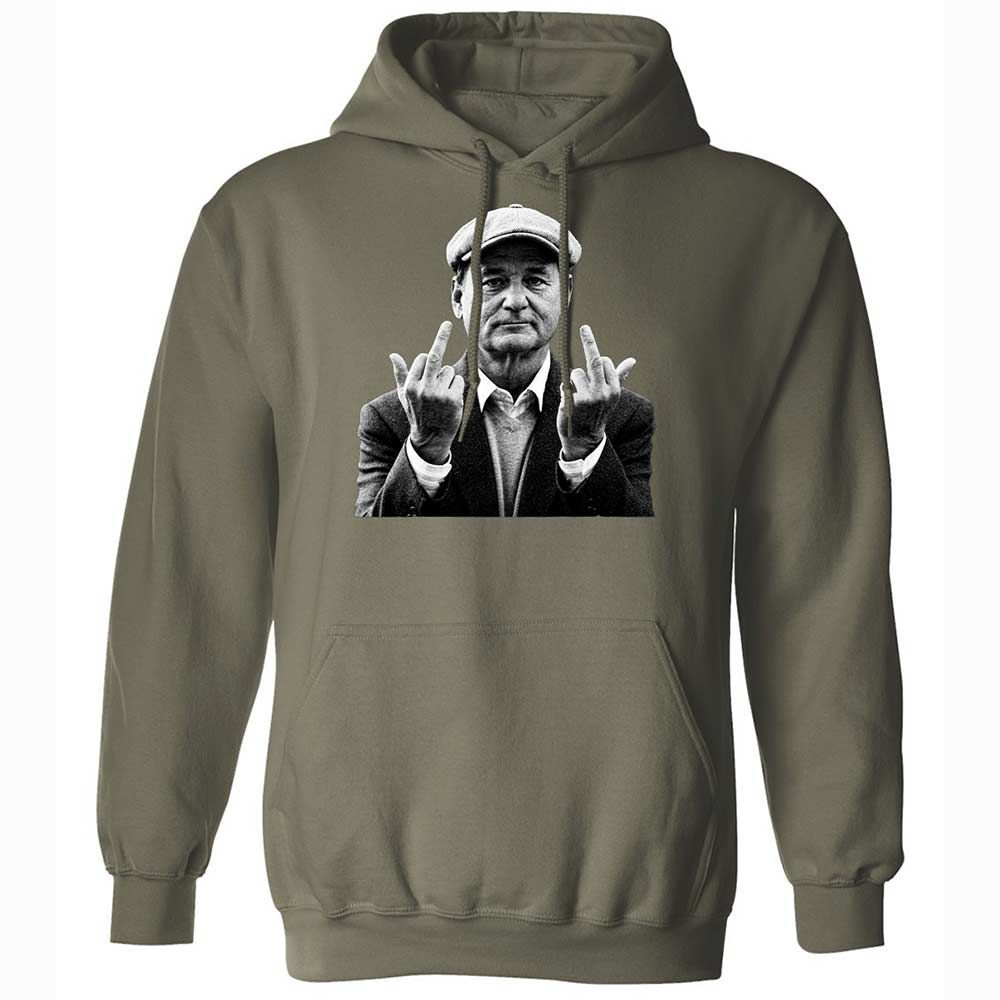 Bill Murray Middle Finger - Military Green - 9