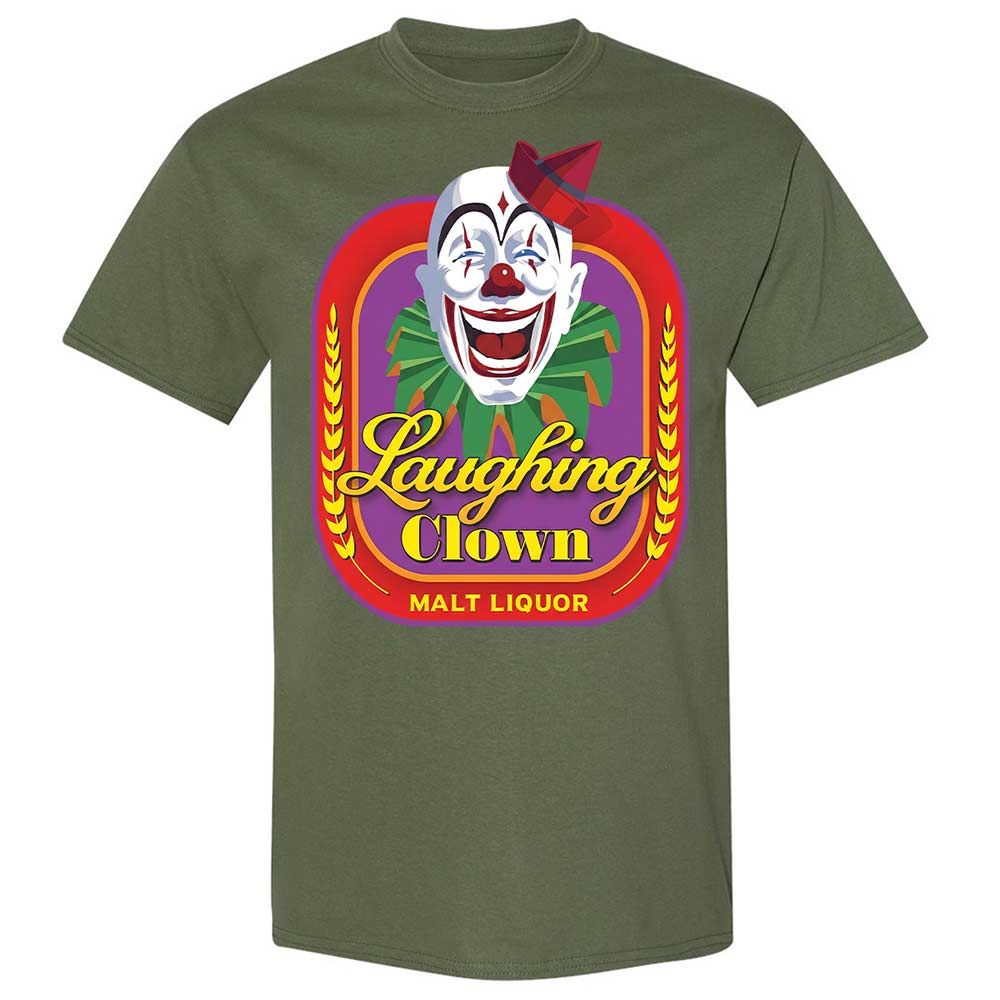 Laughing Clown Malt Liquor - Military Green - 9