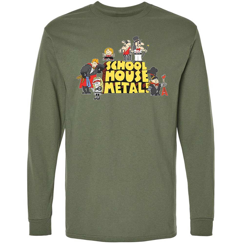 School House Metal - Military Green - 9