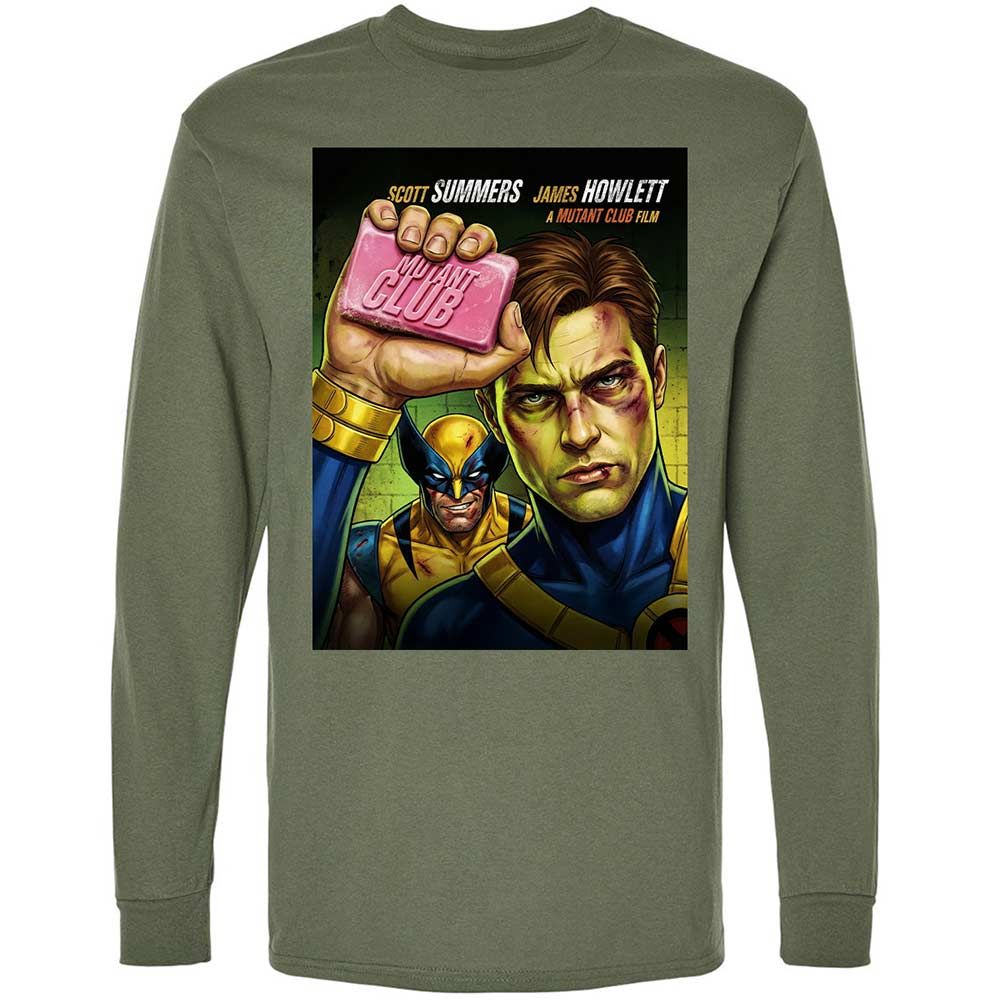 Long Sleeve T-Shirt - GPBA6GM1 - Military Green - 9