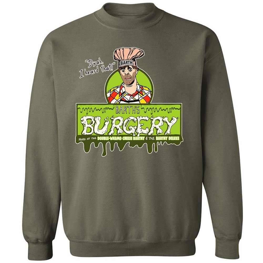Barth's Burgery - Military Green - 9