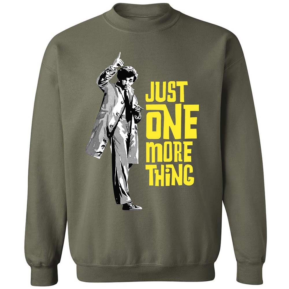 Just One More Thing - Military Green - 9
