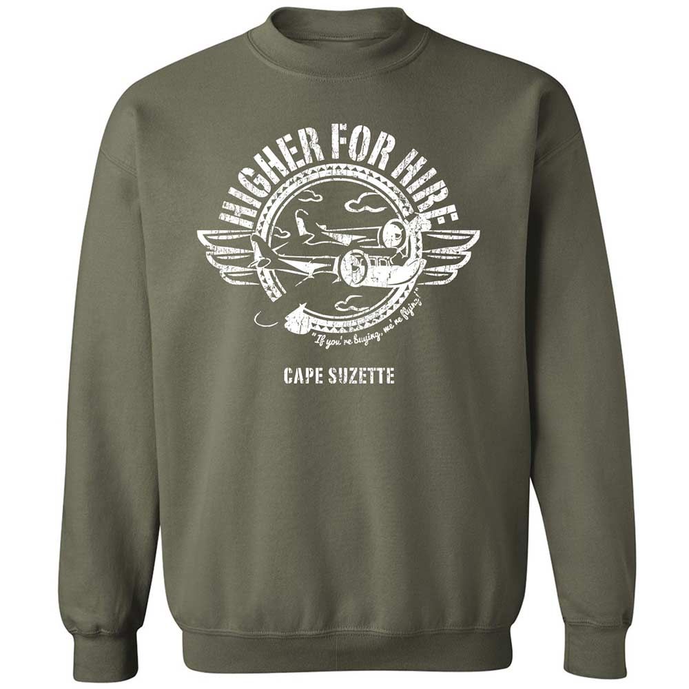 Higher for Hire - Military Green - 9