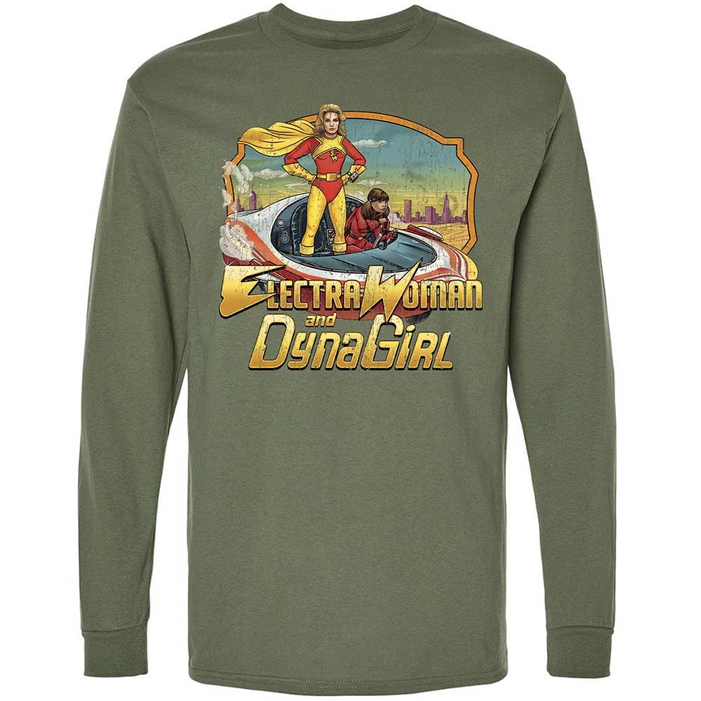 Long Sleeve T-Shirt - 1HFGJRXU - Military Green - 9