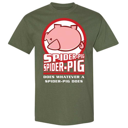 Spider-Pig, Spider-Pig - Military Green - 9