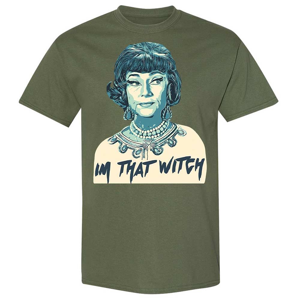 I'm that witch - Military Green - 9