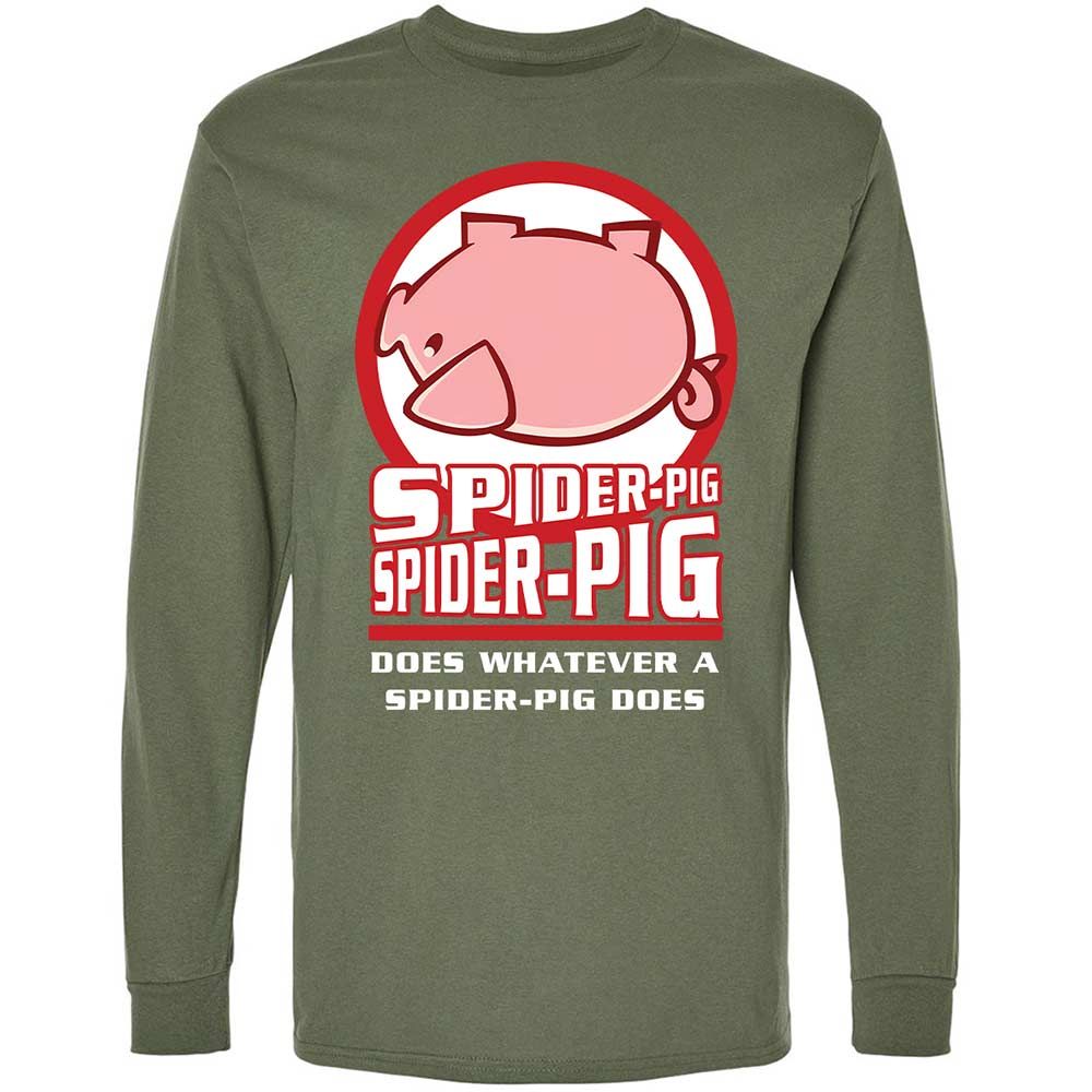 Spider-Pig, Spider-Pig - Military Green - 9