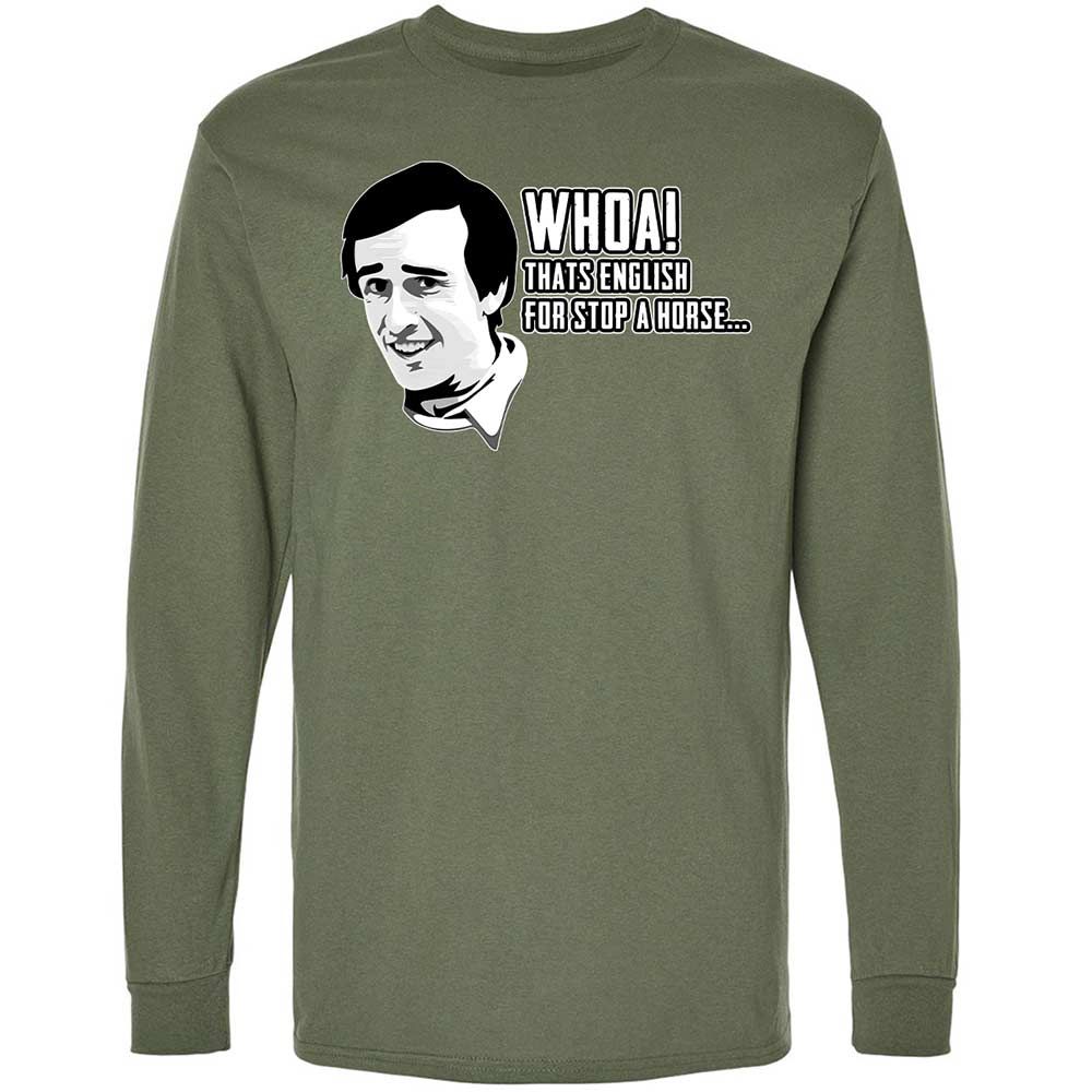 Long Sleeve T-Shirt - QFNP3US7 - Military Green - 9