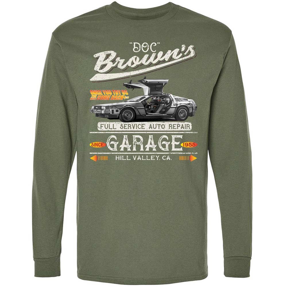 Long Sleeve T-Shirt - 5TJS33A6 - Military Green - 9