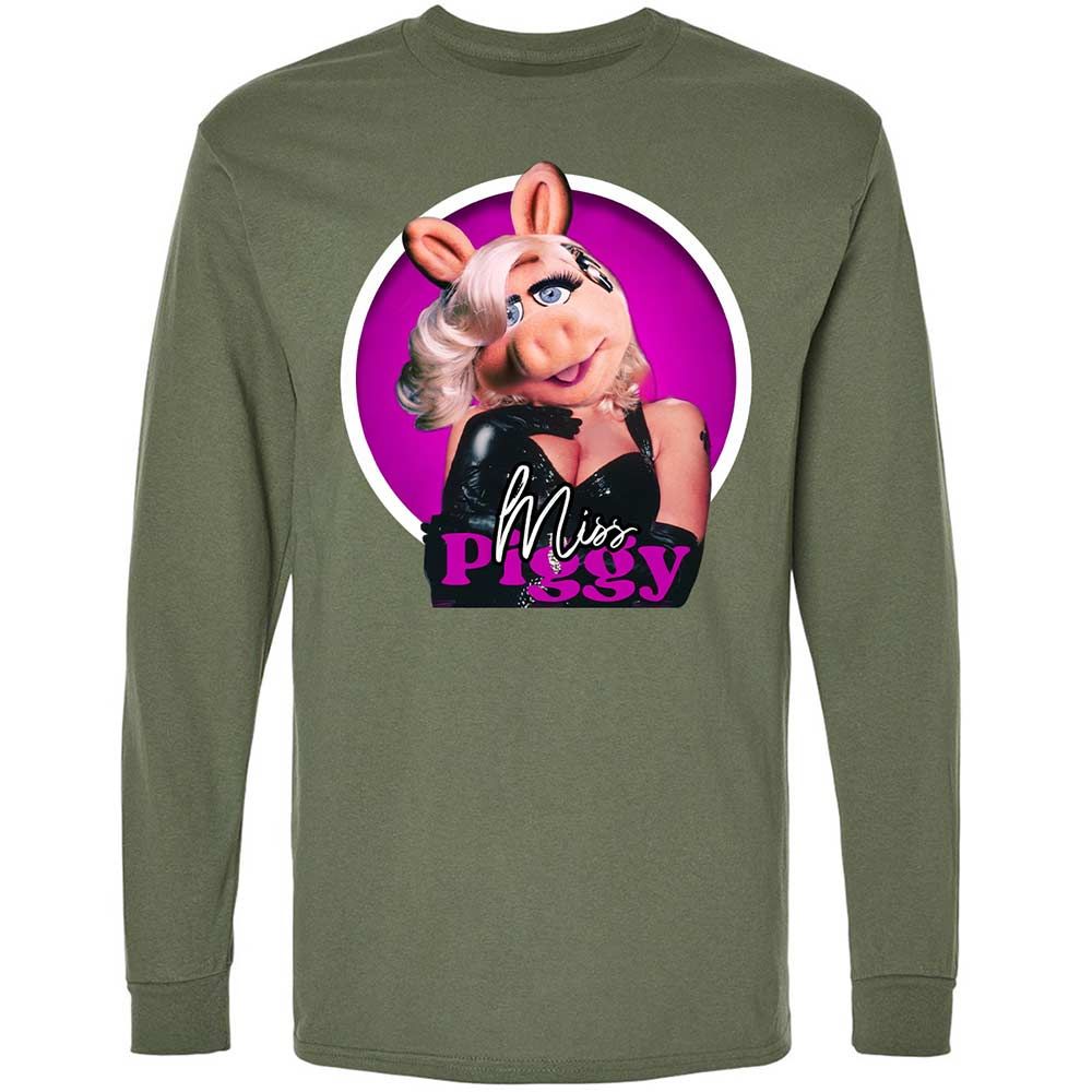 Long Sleeve T-Shirt - F3UJ74RA - Military Green - 9