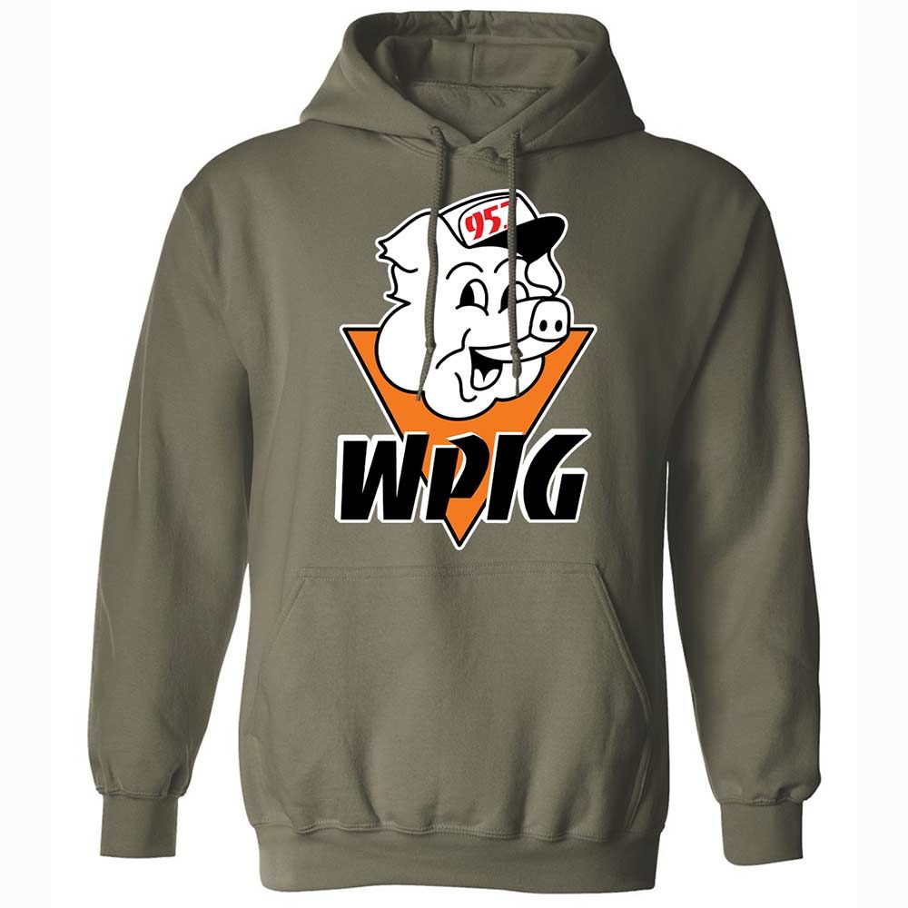 Wpig 95.7 Radio Station - Military Green - 9