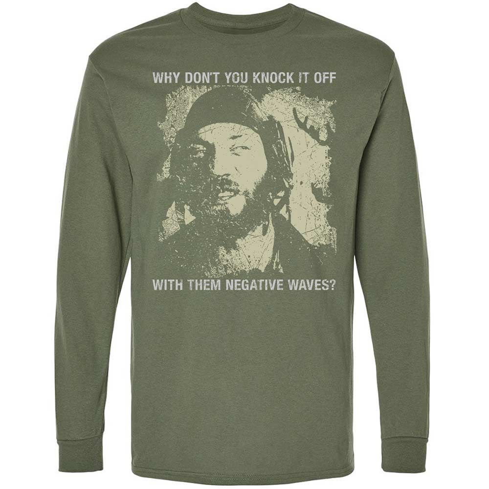 Long Sleeve T-Shirt - LU3PJJEJ - Military Green - 9