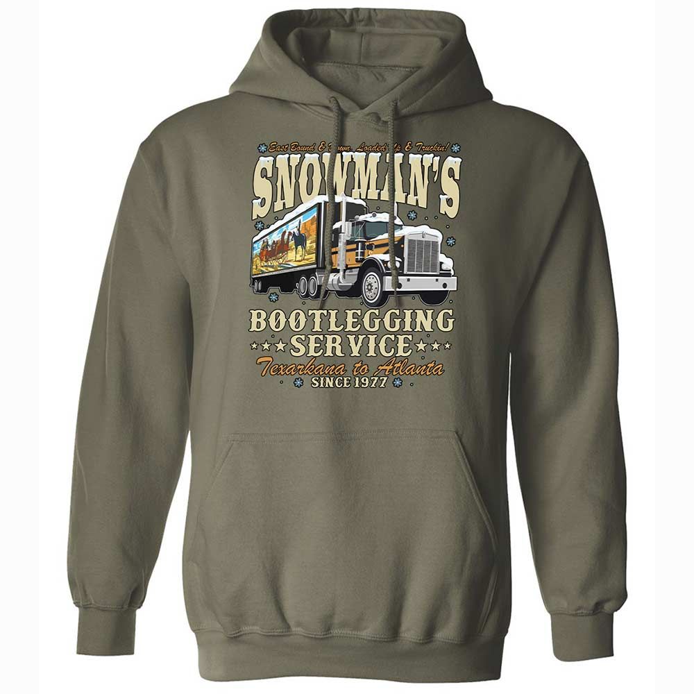 Snowman's Bootlegging Service - Military Green - 9