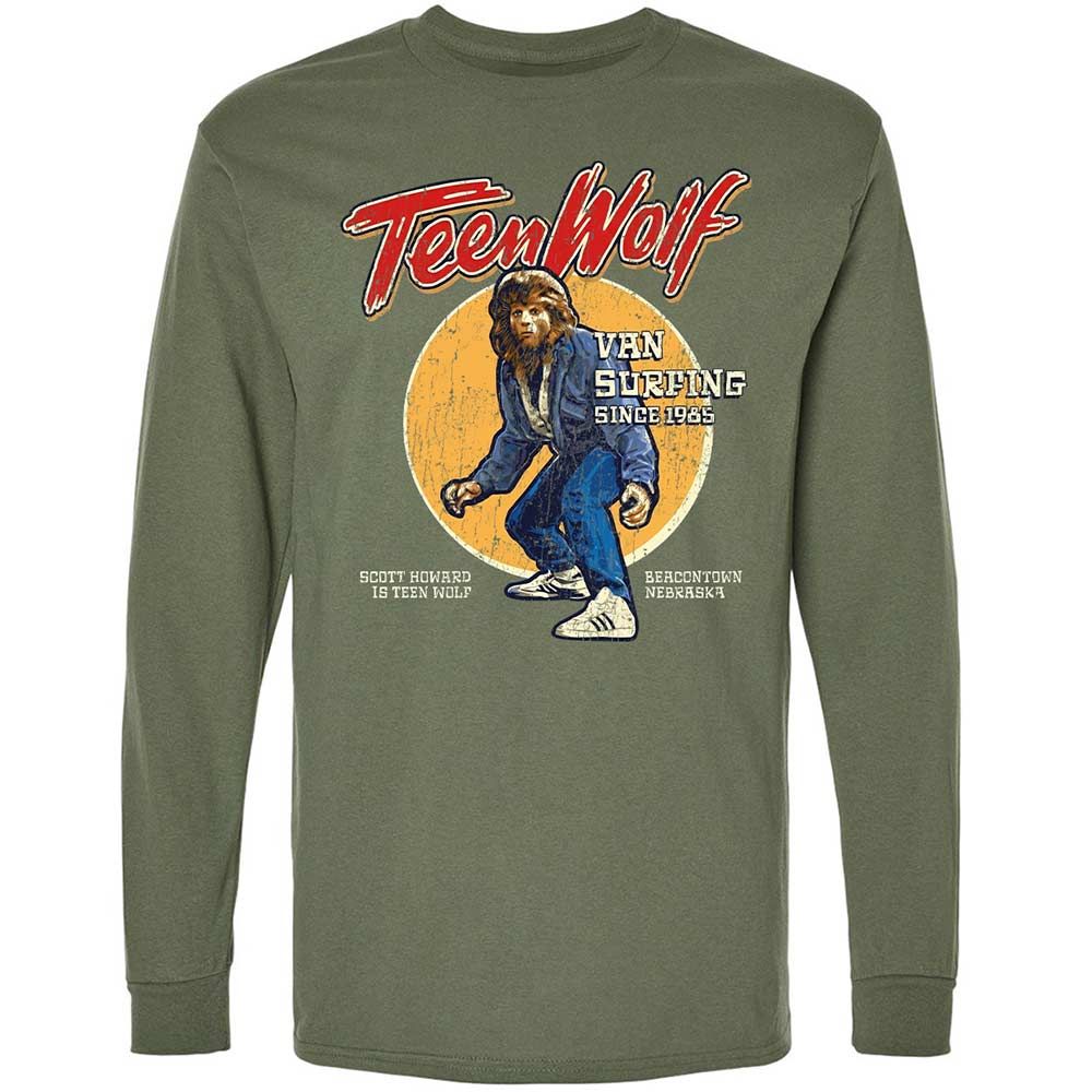 Long Sleeve T-Shirt - 5UR4BW95 - Military Green - 9