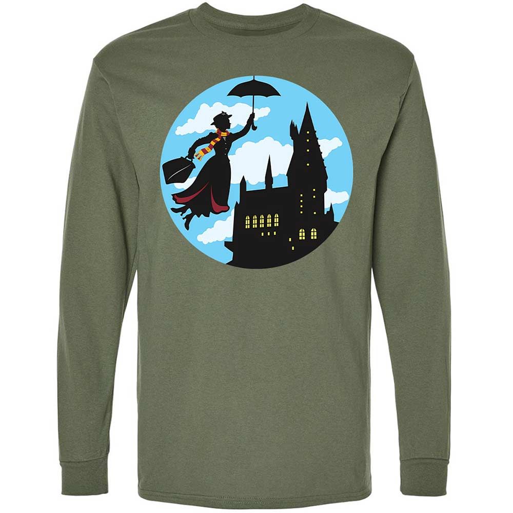 Long Sleeve T-Shirt - PNYGD9C3 - Military Green - 9