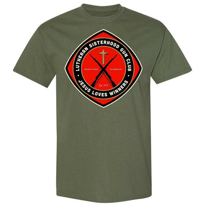 Lutheran Sisterhood Gun Club - Military Green - 9