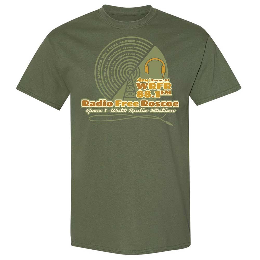 Radio Free Roscoe - Military Green - 9