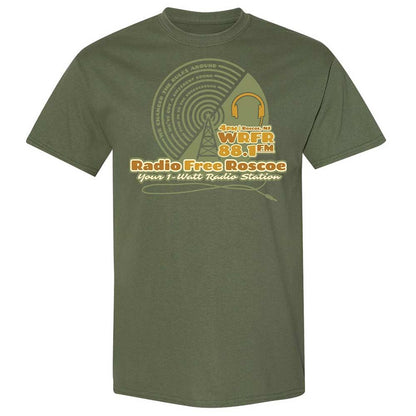 Radio Free Roscoe - Military Green - 9