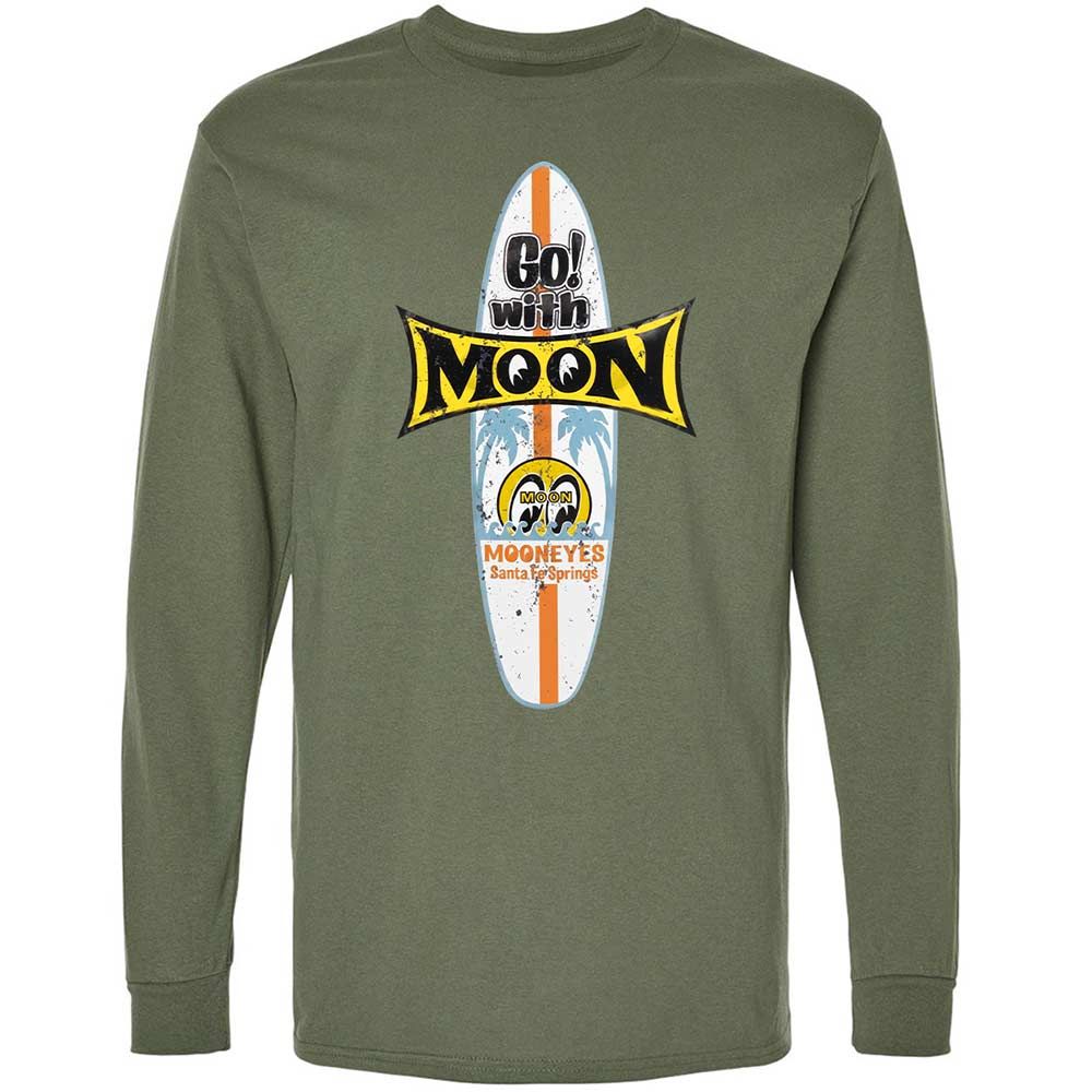 Long Sleeve T-Shirt - VTE6BCCQ - Military Green - 9