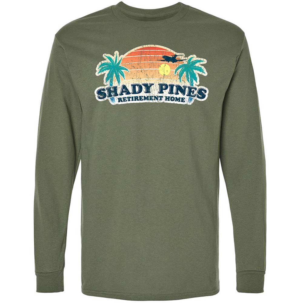 Long Sleeve T-Shirt - P4G3LX1J - Military Green - 9