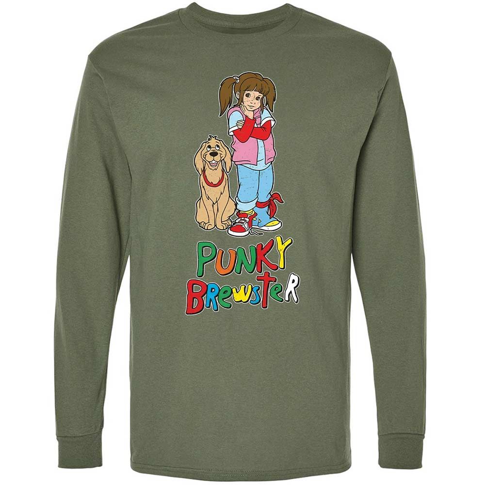 Long Sleeve T-Shirt - 5BE1N8R9 - Military Green - 9