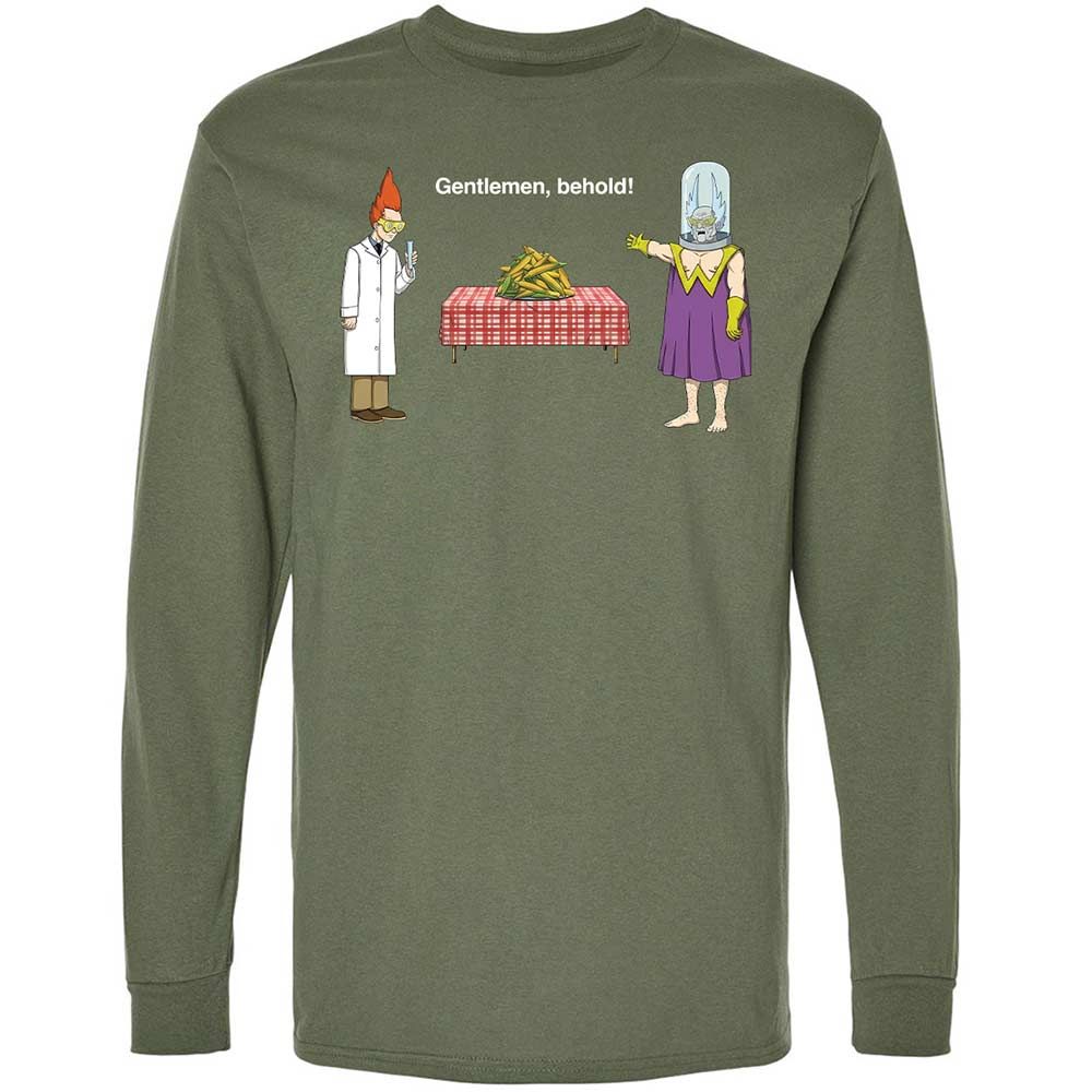 Long Sleeve T-Shirt - DWAYKGWC - Military Green - 9