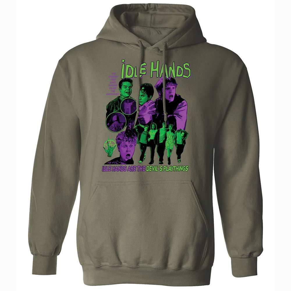 Idle hands are the Devil's playthings - Military Green - 9