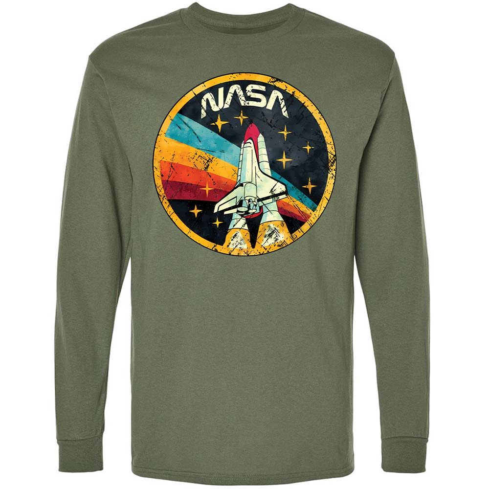 USA Space Agency Vintage Colors - Military Green - 9