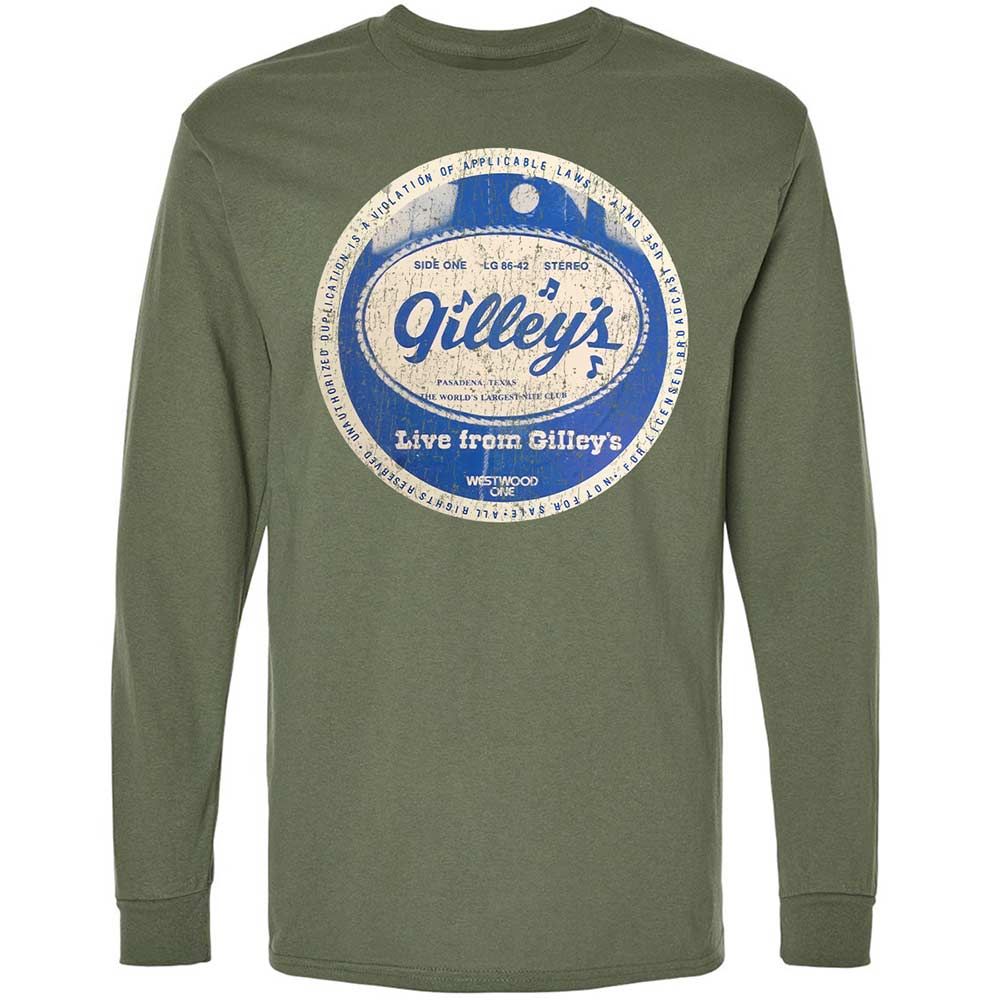 Long Sleeve T-Shirt - 7C5HPV6N - Military Green - 9