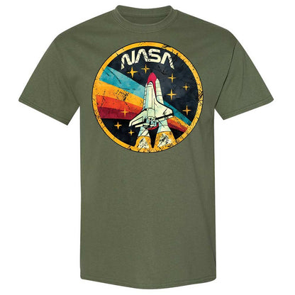 USA Space Agency Vintage Colors - Military Green - 9