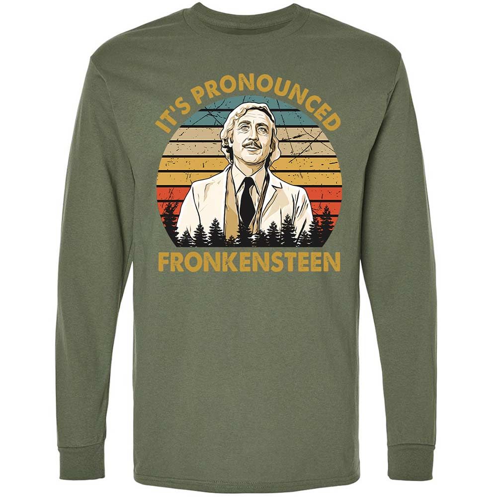 Long Sleeve T-Shirt - Z2V96CRZ - Military Green - 9
