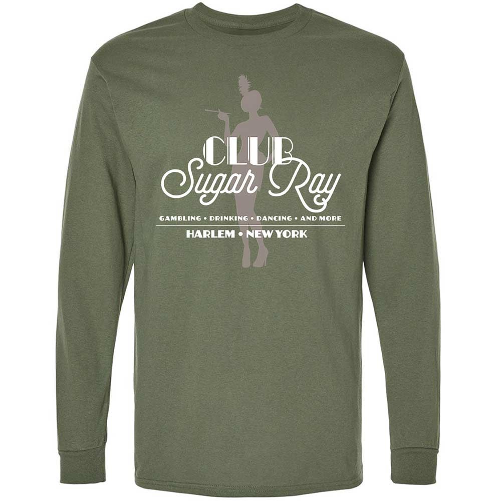 Long Sleeve T-Shirt - EZ6BQSS8 - Military Green - 9