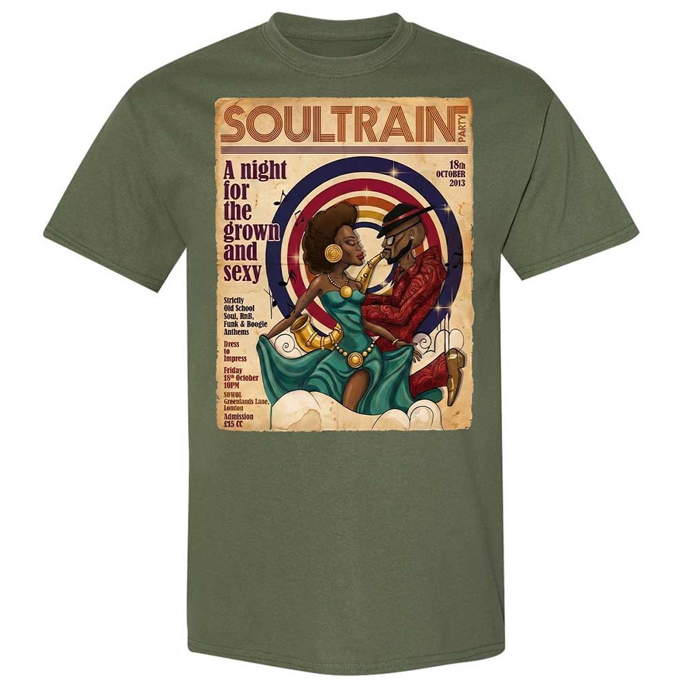 Classic Unisex T-Shirt - Z7U6JK6U - Military Green - 9