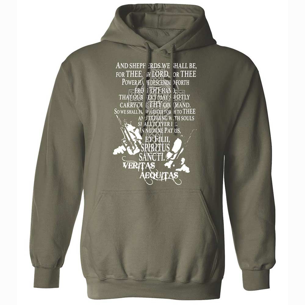 Classic Unisex Hoodie - 8GSEAMFZ - Military Green - 9