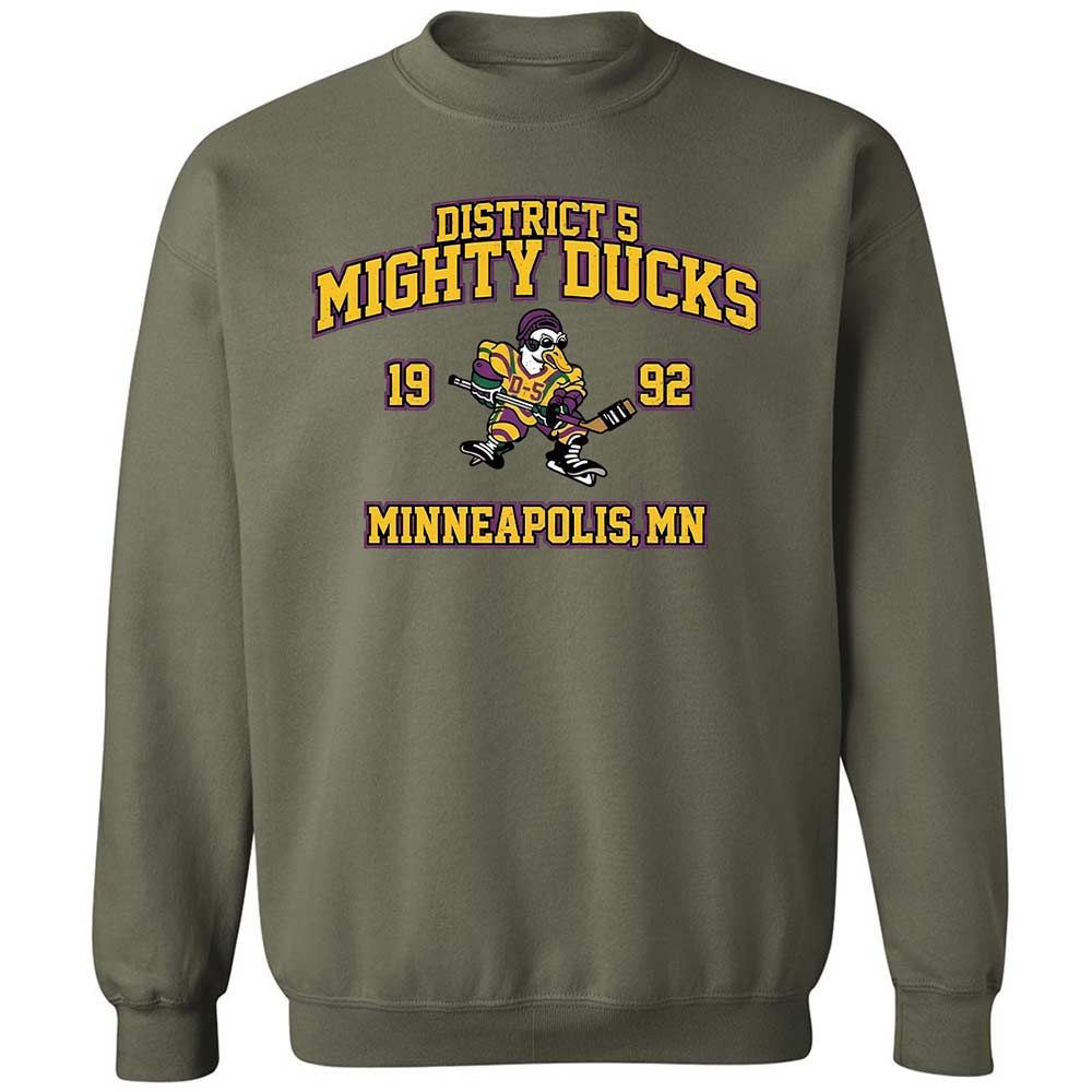 District 5 Ducks - Military Green - 9