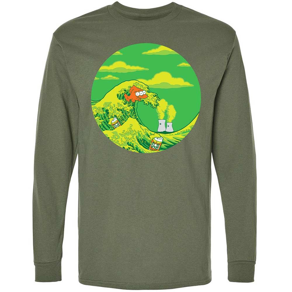 Great Wave Off Springfield - Military Green - 9