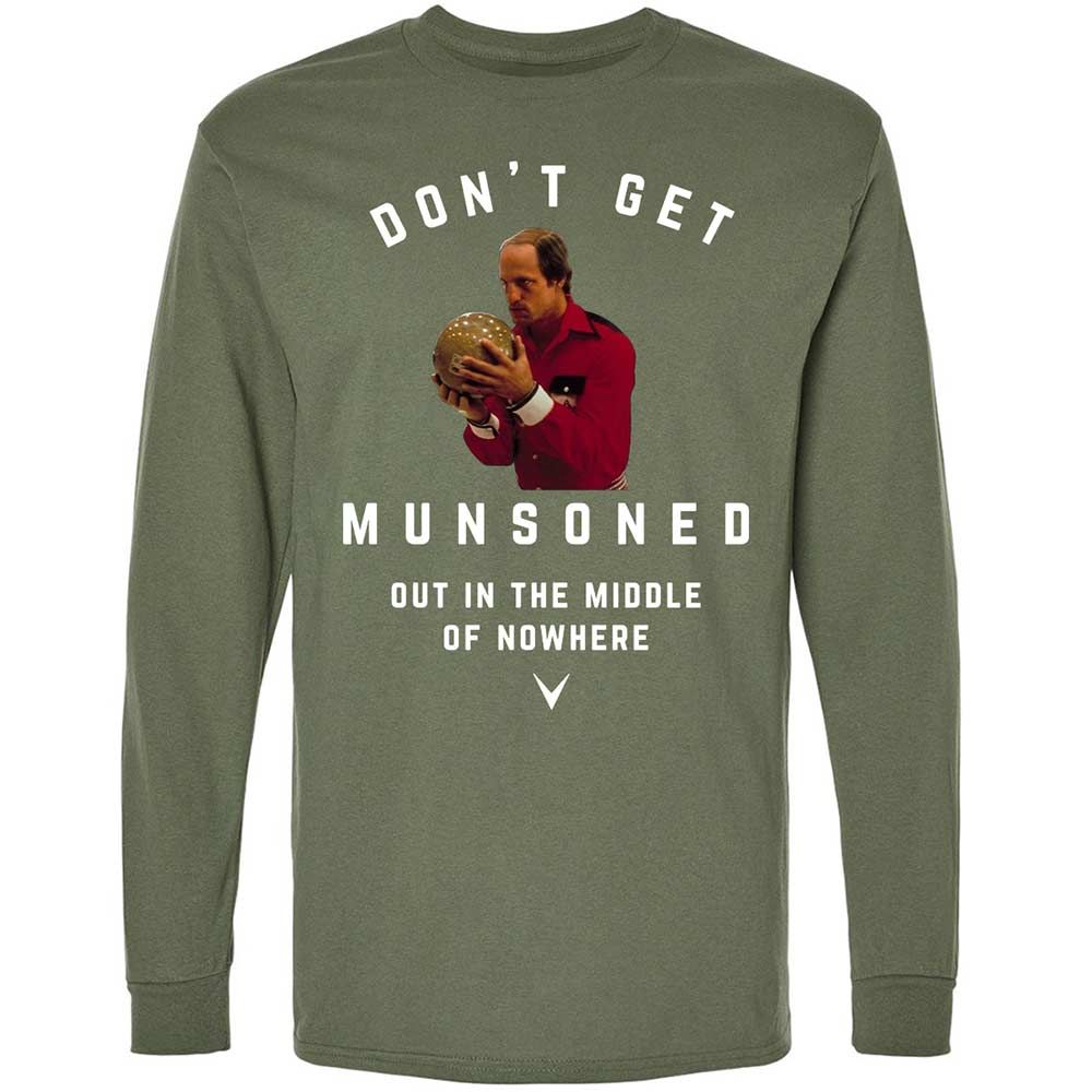 Long Sleeve T-Shirt - JXB6GCWY - Military Green - 9